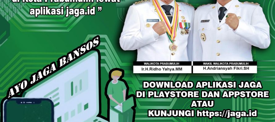 Jaga Bansos Lewat Aplikasi