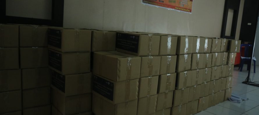 Penyerahan  Bantuan Dari Kementerian Pariwisata