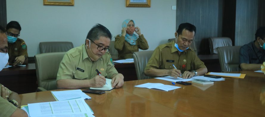 Vidcon Pelaksanaan Rapat Koordinasi Program Penerbitan Barang Milik Daerah