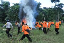 Peningkatan Kemampuan dan Simulasi Penanganan Karhutbunlah.
