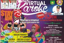 Rayakan HUT RI Ke-75 dan HUT Kecamatan Ke-13, Kecamatan Prabumulih Selatan Adakan Lomba Virtual Karaoke
