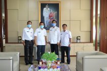 Audiensi Kepala Badan Pertanahan Nasional (BPN) Kota Prabumulih dengan Pemerintah Kota Prabumulih.