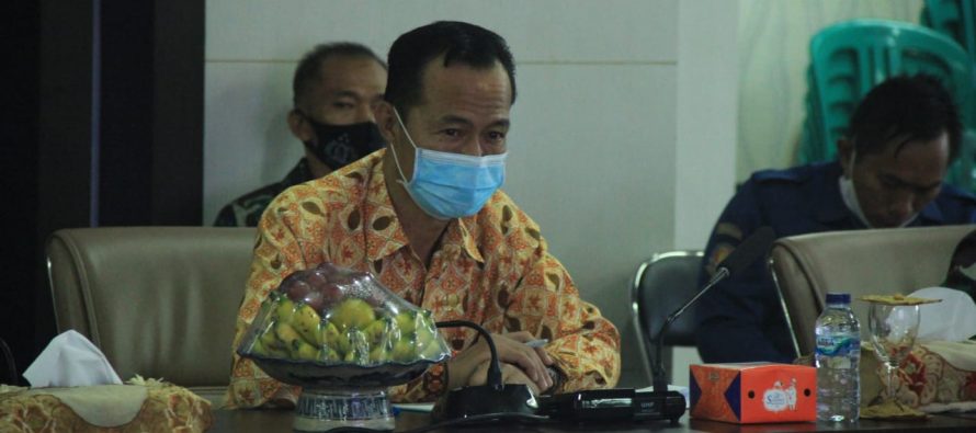 Vidcon Rakorsus Tingkat Menteri tentang Peningkatan Disiplin dan Penegakan Hukum Protokol Kesehatan dalam Pencegahan dan Pengendalian Covid 19