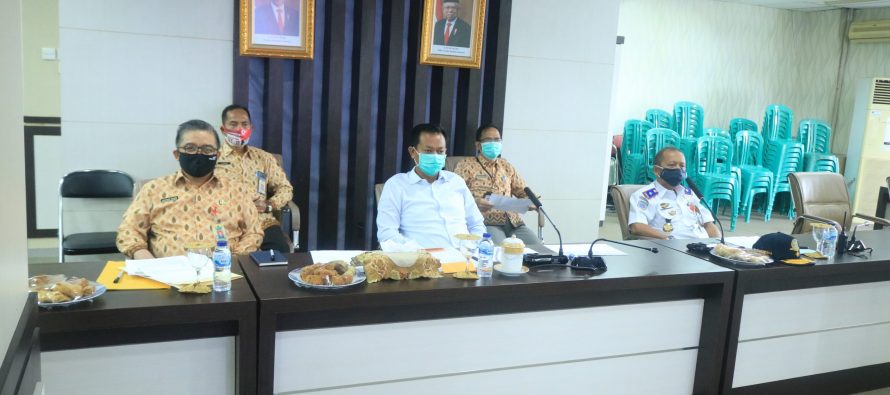 Vidcon Rapat Koordinasi Pemanfaatan Aset PT. Kereta Api Indonesia (Persero)