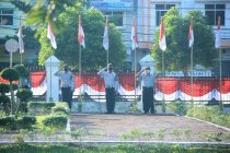 WALIKOTA PRABUMULIH PIMPIN UPACARA  KEMERDEKAAN RI KE-75