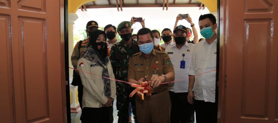 Asisten lll Kota Prabumulih Resmikan Fasilitas Yayasan Bina Sriwijaya Sejahtera Persada