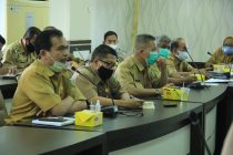 WALIKOTA PIMPIN RAPAT BULANAN SERTA PERSIAPAN EVALUASI REFORMASI BIROKRASI (RB) DAN SISTEM AKUNTABILITAS KINERJA INSTANSI PEMERINTAH (SAKIP)