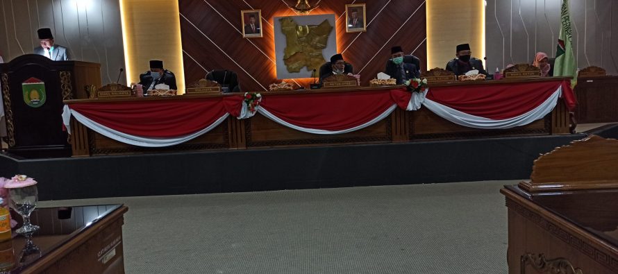 Jawaban Walikota terhadap pemandangan