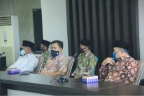 Pelepasan Khafilah dan Official Kota Prabumulih.  dalam rangka mengikuti kegiatan penyelenggaraan Musabaqoh Tilawatil Qur’an (MTQ) yang ke 29 Tingkat Provinsi Sumatera Selatan.