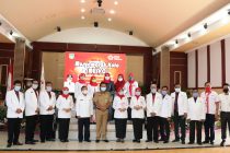 MUSYAWARAH KOTA PMI (MUSKO) KE IV SEKOTA PRABUMULIH di GEDUNG KESENIAN RUMAH DINAS WALIKOTA PRABUMULIH