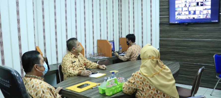 Sosialisasi penghargaan paritrana dan penguatan program jaminan sosial ketenagakerjaan. Di Ruang rapat kominfo lt 2.