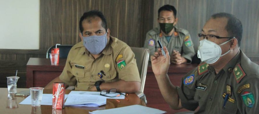 Rapat Koordinasi Petugas Non-Yustisi dalam Penanganan COVID-19