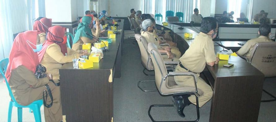 Walikota Kota Prabumulih Menerima Kunjungan Kerja Komisi IV DPRD Kabupaten Musi Banyuasin Ke Pemerintah Kota Prabumulih