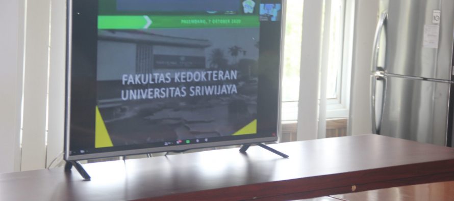 VIDCON dalam rangka dies natalies ke-58 fakultas kedokteran UNSRI