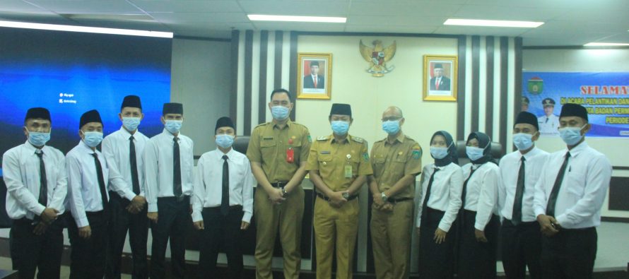 Pelantikan badan permusyawaratan desa (BPD) Desa Pangkul