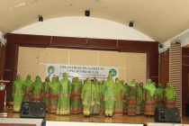 Pelantikan Pengurus Muslimat NU Kota Prabumulih Masa Khidat 2020-2025.