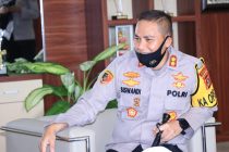 Audiensi Kapolres Prabumulih AKBP Siswandi SH SIK. MH. Diruang Kerja Walikota Prabumulih.