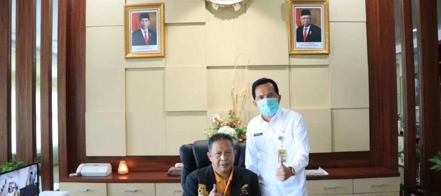 Audiensi Watch Relation Of Corruption (WRC) Divisi II Sumsel Dan Pimpinan Media Rajawali News dengan Pemerintah Kota Prabumulih
