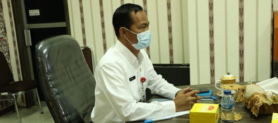 Acara Penyerahan Daftar Isian Pelaksanaan Anggaran (DIPA) Dan Buku Daftar Alokasi Transfer Ke Daerah Dana Desa (TKDD) Tahun 2021 Secara Vidcon