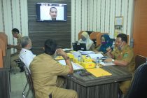 Diskusi Pemanfaatan Gas Sektor Rumah Tangga di Kota Prabumulih Bersama BPK RI Secara Virtual