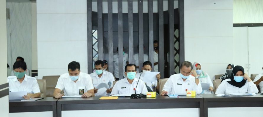 Rapat Penyampaian Langkah-Langkah Perbaikan yang Harus dilakukan Pemerintah Kota Prabumulih.