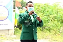 Wakil Walikota Hadiri Peletakan batu pertama Pembangunan Rumah Yatim Dhuafa Prabumulih