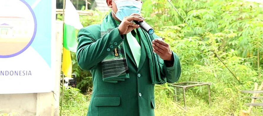 Wakil Walikota Hadiri Peletakan batu pertama Pembangunan Rumah Yatim Dhuafa Prabumulih