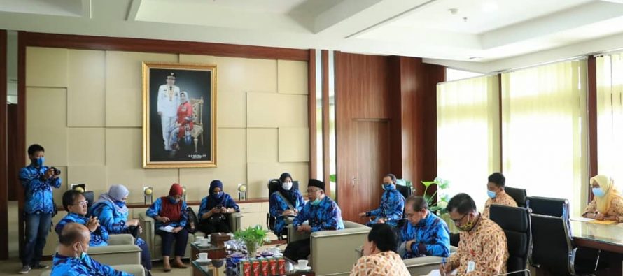 Audiensi Komisi Informasi Provinsi Sumsel