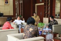 Ir. H Ridho Yahya, MM menerima Audiensi PT. Pegadaian (Persero) Area Palembang