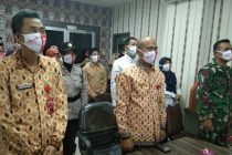 Upacara Dan Puncak Acara Hari Kesehatan Nasional (HKN) Ke-56 Tahun 2020 Secara Virtual Sekaligus Penyerahan Masker Dari Kementerian Kesehatan RI Secara Simbolis Kepada Pemerintah Kota Prabumulih
