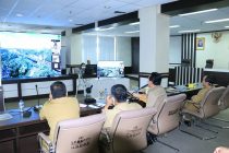 Vidcon Pembahasan Rencana Pembangunan Flyover Patih Galung di Kota Prabumulih