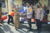 APEL GELAR PASUKAN DALAM RANGKA KESIAPAN TANGGAP BENCANA ALAM DI KOTA PRABUMULIH