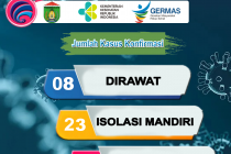 Jumlah Konfirmasi Covid 19 di Prabumulih