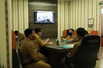 Sekda Hadiri Vidcon Launching SIPD Penatausahaan