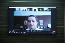 VIDCON FOCUS GROUP DISCUSSION (FGD) ROADMAP KEBUTUHAN PENGEMBANGAN SUMBER DAYA MANUSIA DAERAH PENGHASILAN MIGAS DI RUANG RAPAT KOMINFO LT. II PEMERINTAH KOTA PRABUMULIH