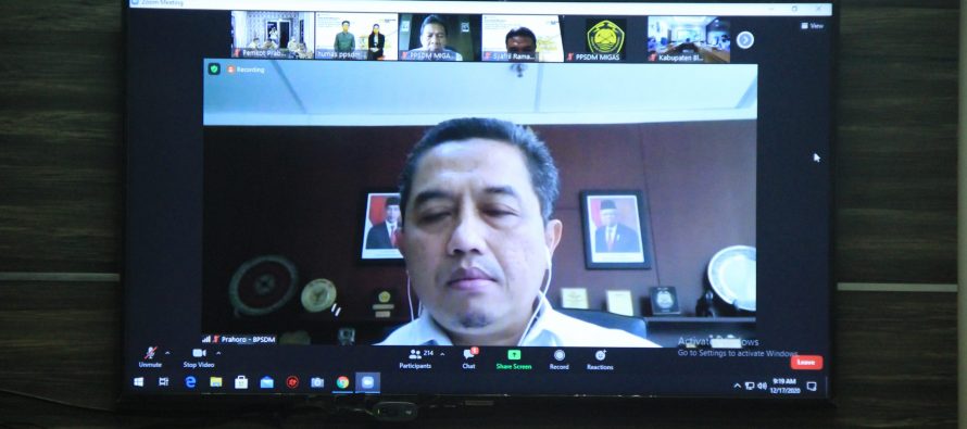 VIDCON FOCUS GROUP DISCUSSION (FGD) ROADMAP KEBUTUHAN PENGEMBANGAN SUMBER DAYA MANUSIA DAERAH PENGHASILAN MIGAS DI RUANG RAPAT KOMINFO LT. II PEMERINTAH KOTA PRABUMULIH
