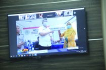 Acara Penyerahan Kembali Mahasiswa KKL/KKN TA 2020/2021 Secara Virtual.