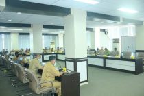 Wakil Walikota Kota Prabumulih H. Andriansyah Fikri, SH mengikuti Rapat Bulanan