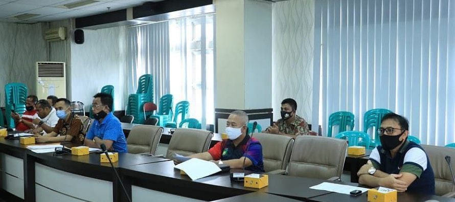 Sekda Pimpin Rapat Evaluasi Progres Monitoring Centre For Prevention (MCP) Capaian Kinerja Program KORSUPGAH Pemerintah Kota Prabumulih