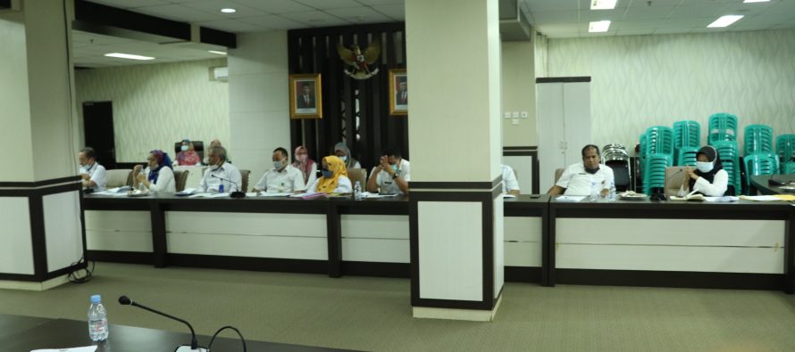 Rapat Monitoring Evaluasi Perizinan Bagi Pelaku Usaha Yang Beroprasional di Kota Prabumulih.