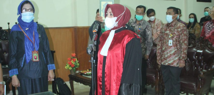 Pengambilan Sumpah Jabatan dan Pelantikan Wakil Ketua Pengadilan Negeri Prabumulih