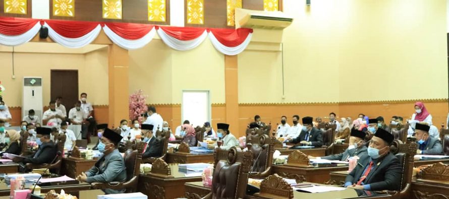 Rapat Paripurna Ke – X Masa Persidangan Ke – I DPRD Kota Prabumulih