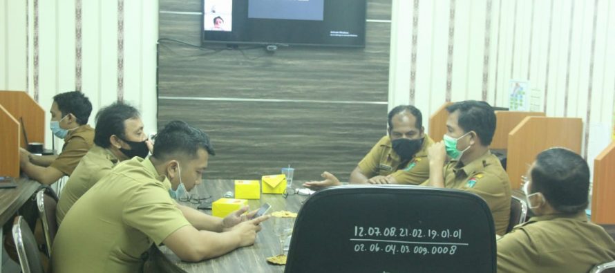 VIDCON Rapat Koordinasi Persiapan Pelatihan Pembentukan Jabatan Fungsional Pengelola Pengadaan Barang / Jasa Pemerintah ( JFPPBJ ) Tahun 2021