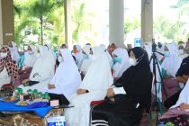 Pengajian Rutin Triwulan Dinas Sosial Kota Prabumulih bekerjasama dengan Tim Penggerak PKK Pemerintah Kota Prabumulih.