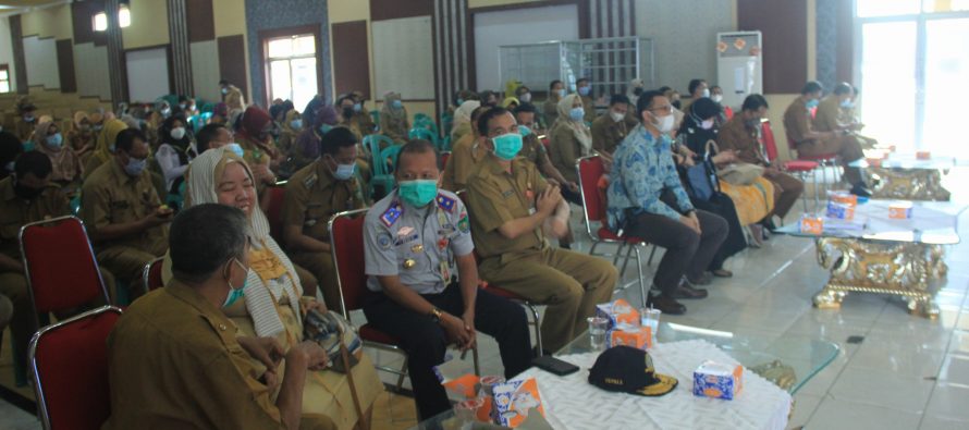 Bimbingan Teknis Penyusunan Laporan Penyelenggaraan Pemerintah Daerah SKPD Kota Prabumulih Tahun 2021