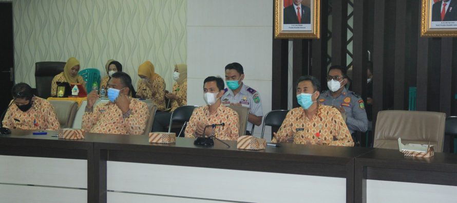 Penandatanganan MoU Antara BPJS Ketenagakerjaan Cabang Prabumulih Dengan Dishub Kota Prabumulih Sekaligus Penyerahan Santunan Kematian Salah Satu Juru Parkir Di Kota Prabumulih.