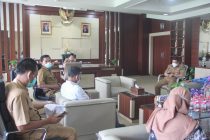 Audiensi Sumatera Ekspres dengan Pemerintah Kota Prabumulih terkait Penawaran Publikasi Program Pemerintah Kota Prabumulih Tahun 2021 dan Rekaman Podcast bersama Sumeks.