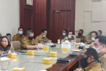 Vidcon Rapat Koordinasi Program Pencegahan Korupsi Terintegrasi 2021