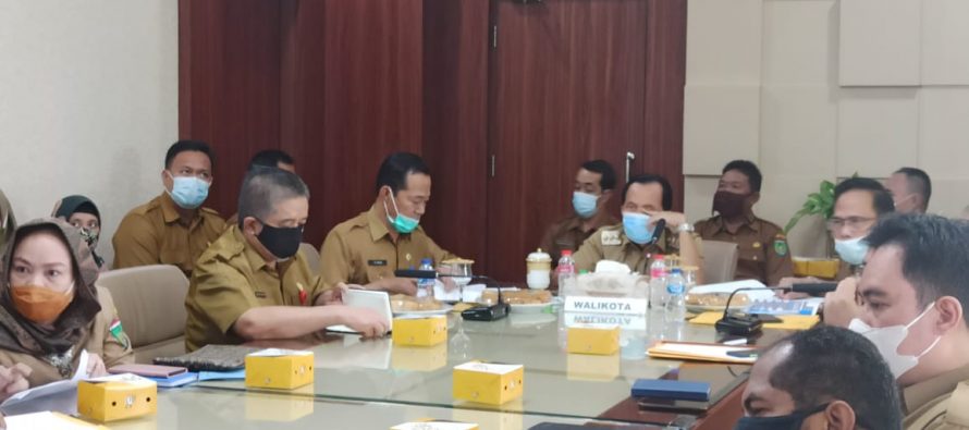 Vidcon Rapat Koordinasi Program Pencegahan Korupsi Terintegrasi 2021