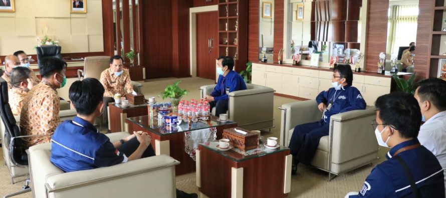 Audiensi Kantor Pelayanan Pajak Pratama Prabumulih dengan Pemerintah Kota Prabumulih terkait tentang Pelaksanaan Pekan Panutan Penyampaian SPT Tahunan PPh Tahun Pajak 2020